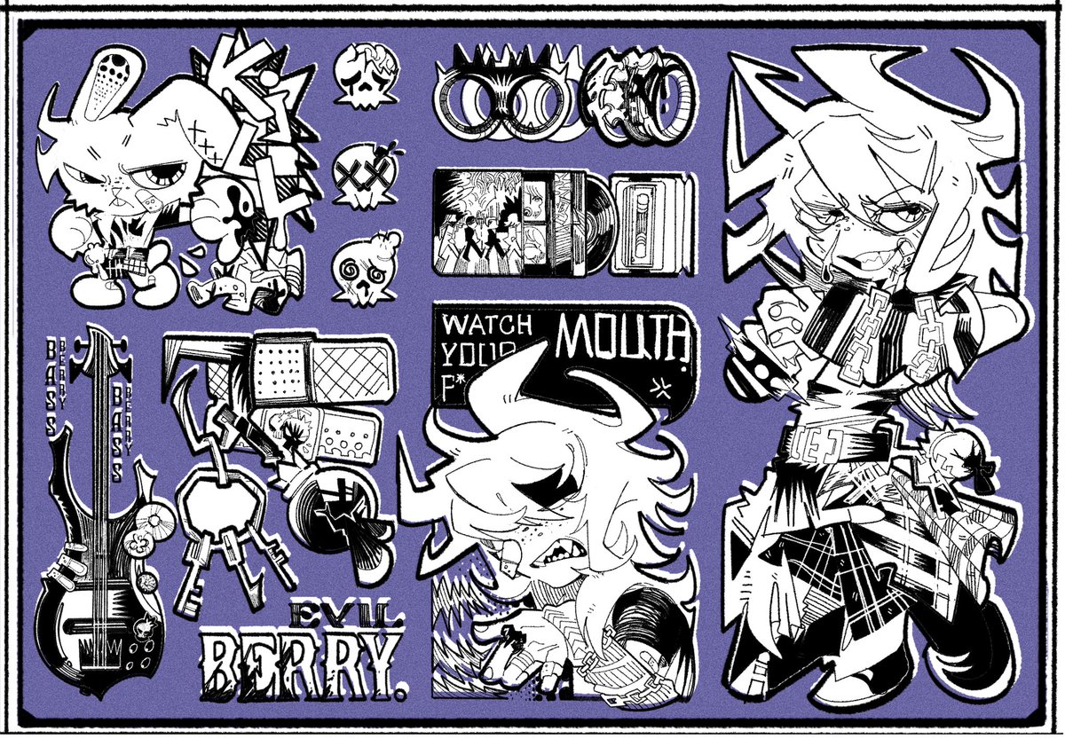 Unity26803703's tweet photo. #fankid #oc #fantroll
the evil berry（？）belongs to @kaikekaikekk https://t.co/pkcYcceGVS