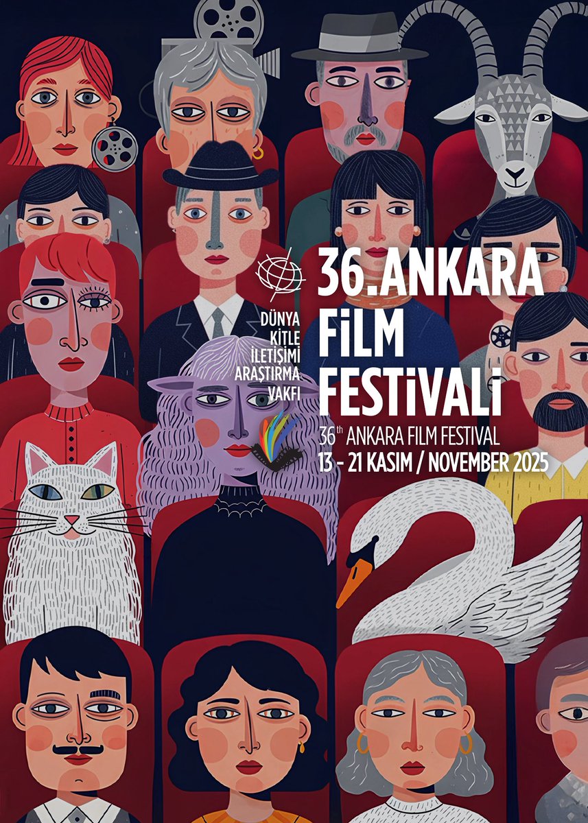 36. #AnkaraFilmFestivali’nin Afiş Tasarım Yarışması Sonuçlandı!

Festival 13-21 Kasım 2025 tarihleri arasında gerçekleşecek.

#36AnkaraFF #AnkaraFF2025