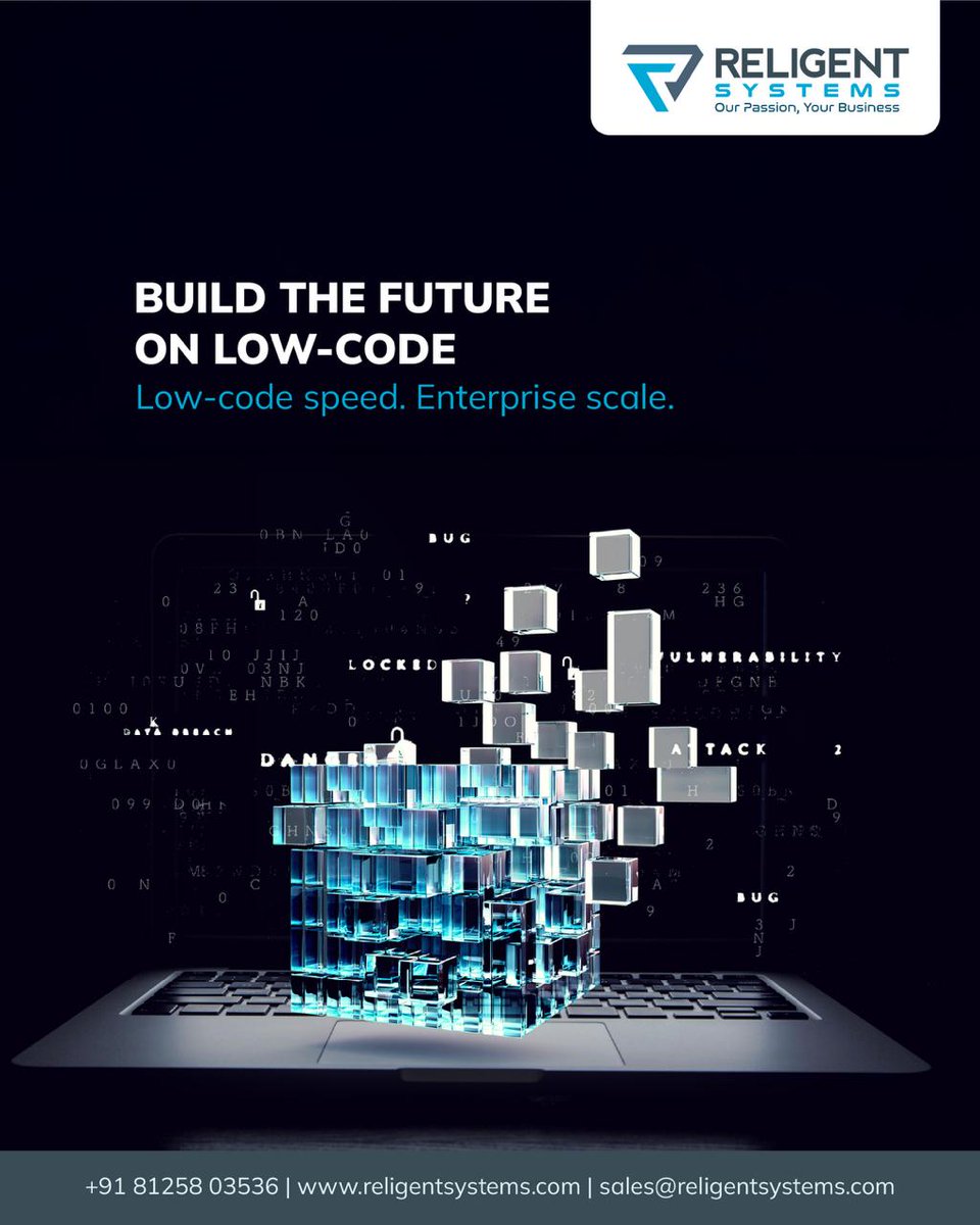 religentsystems's tweet image. Build the Future on Low Code.
Accelerate innovation with Low Code speed and Enterprise-scale power.
Let’s build what’s next, together.
📞+91 8125803536
🌍 religentsystems.com
#ReligentSystems #LowCode #EnterpriseSolutions #DigitalTransformation
