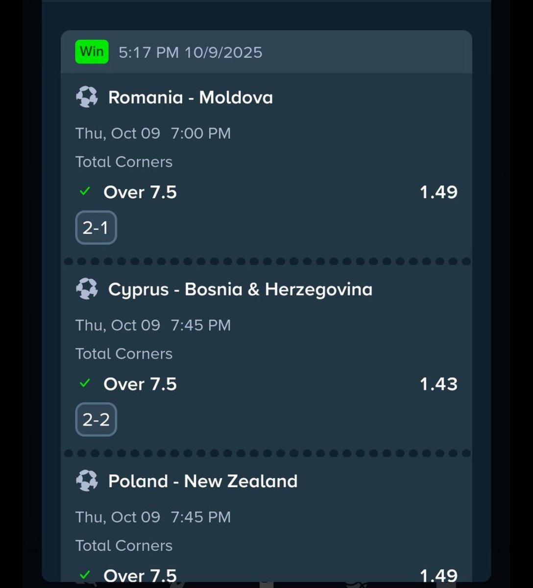 FreetownXo's tweet photo. @Mrbankstips Thanks Mr banks for another win

B2b win for me with your games https://t.co/ND8rfcHDAA