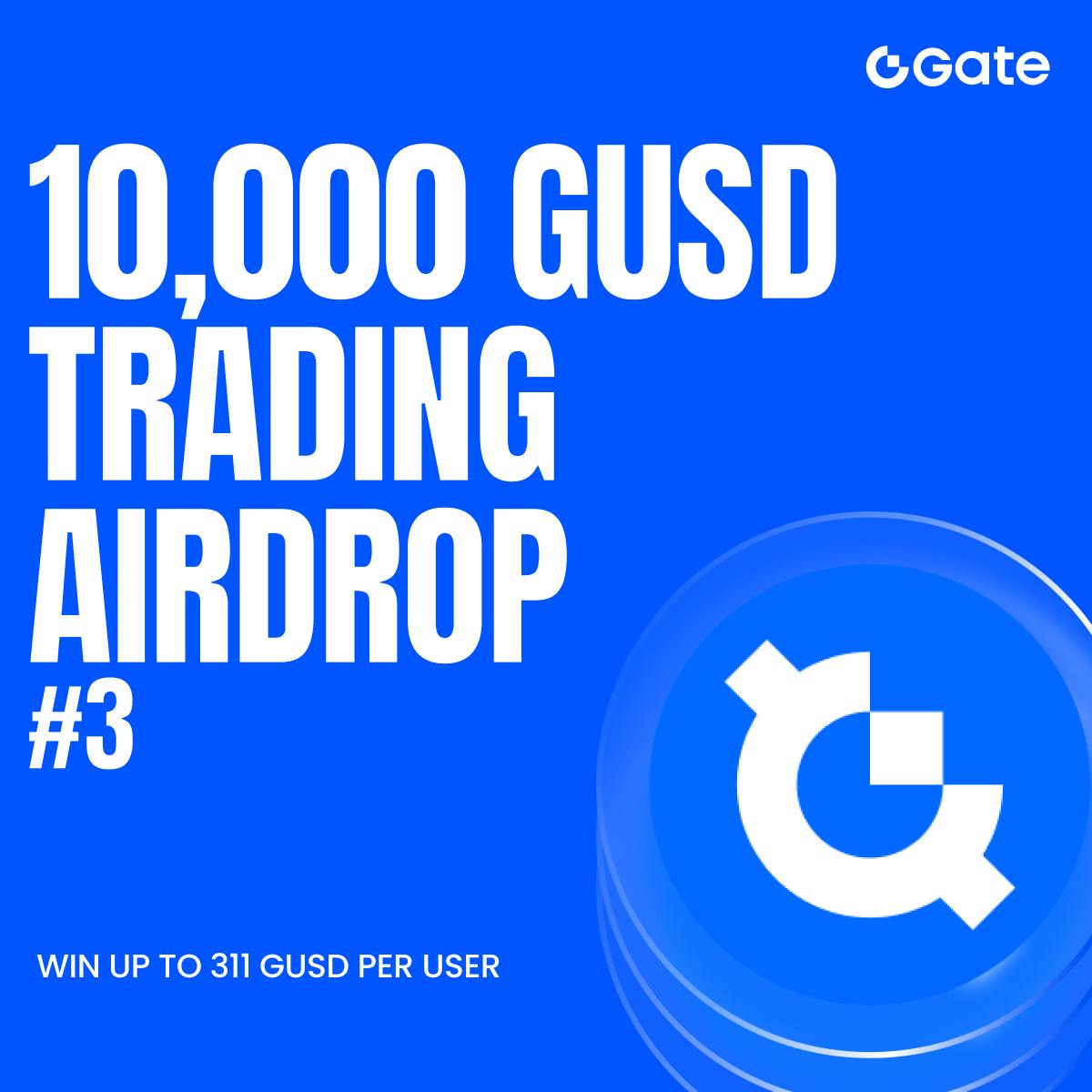 cryptoXshare's tweet image. 🎉 Siap Dompet Kamu  Jadi Lebih Bahagia? 💸

Gate ngeluncurin 10,000 GUSD Trading Airdrop Phase 3, dan Tentu saja beneran bisa kamu dapetin cuma dengan trading! 😎

🤜 Hadiah Total: 10,000 GUSD
💎 Hadiah per orang: sampai 311 GUSD (asal cepet, ya ,ini bukan all you can eat 😆)…