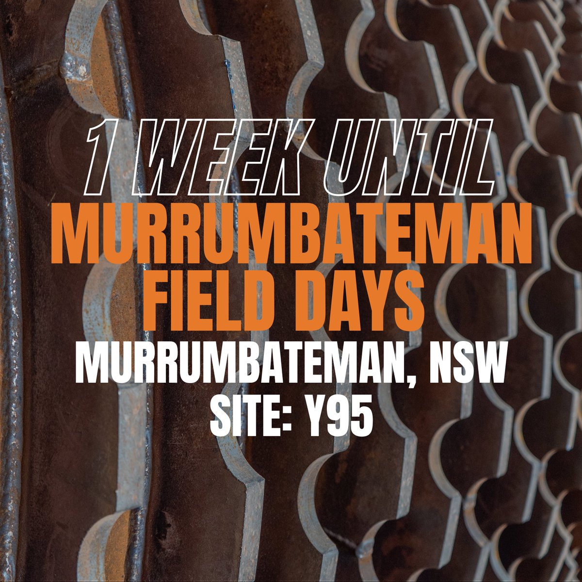 ⏳1 Week to Go!

Only 1 week until Murrumbateman Field Days kicks off – our last field day of the season! 🚜✨

The H4 Reefinator will be on display - a perfect chance to see it up close and chat with the team about how it can transform your ground.

👉 Find us at Site Y95