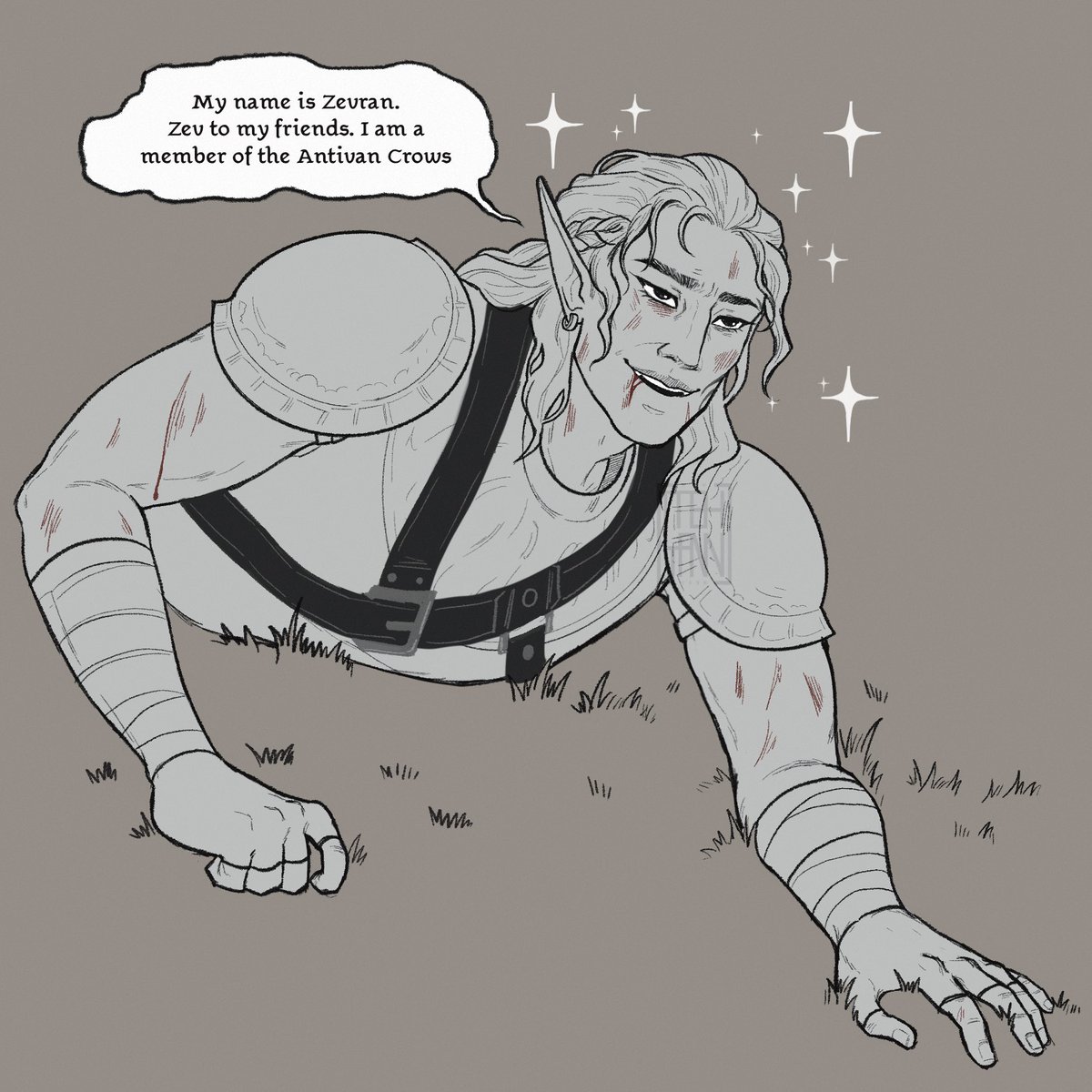 mehyannn's tweet image. #ZevranWeek2025: First Meeting

prob my only entry but i needed to have at least one for him🫶 knew nothing of the plot when i first played but his introduction just won me over immediately 

[#zevranweek #zevranarainai #dragonage