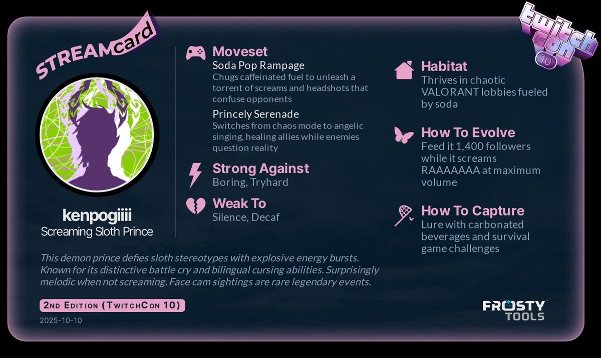 screaming sloth prince HAHAHAHAHAHAHA