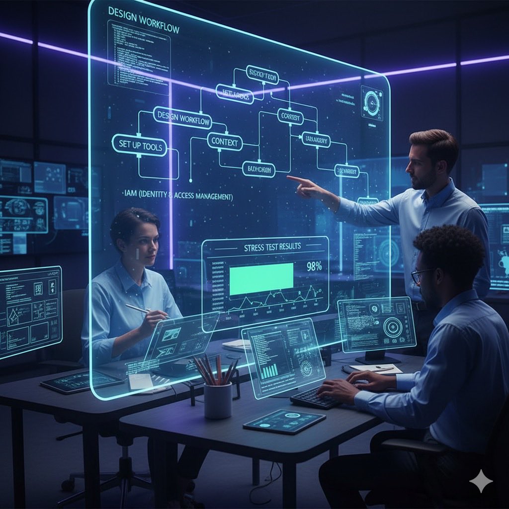 denglhs's tweet image. To set up an “agent” to automate, accelerate couldn’t be easier nowadays: you write instructions in the “playbook”, set up tools, context, IAM, then LOTS and lots of stress test ..