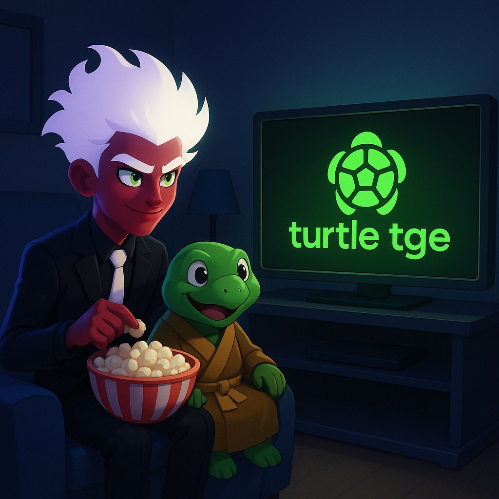 Notis turned on for turtle 🐢 

But if you missed the update on how the distribution of the 13.9% and what the  criteria would be here   is the break down 

Note 11.9% has been allocated  and 2% for turtle partners 

Here the break down 

- LPs &amp; Early Participants 9%
Those who