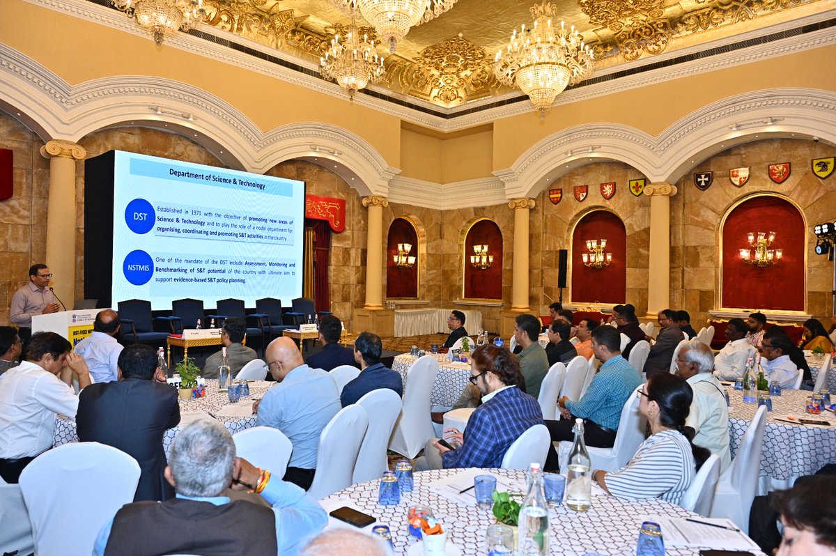 IndiaDST's tweet image. The National S&amp;amp;T Survey provides critical insights on R&amp;amp;D investment, S&amp;amp;T workforce &amp;amp; India’s global standing in research. Its outcomes help shape evidence-based Science &amp;amp; Technology policies &amp;amp; also contribute to the SDG Global Indicator Framework &amp;amp; Global Innovation Index.
