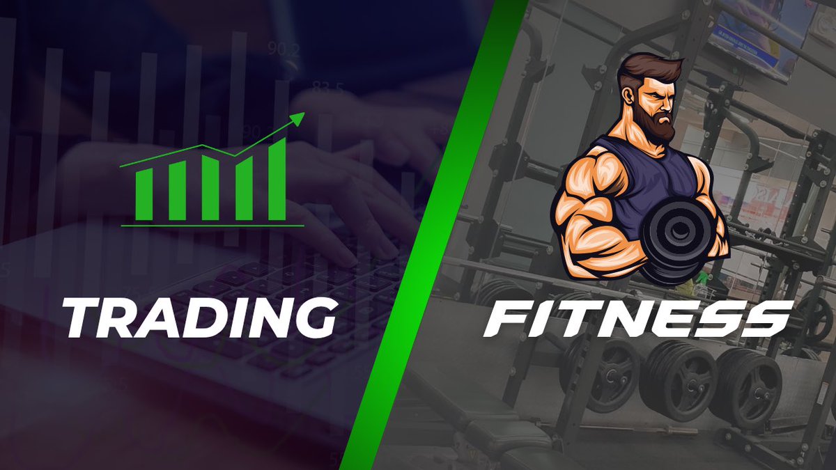ForgedInReps's tweet photo. Fitness and trading look nothing alike on the surface.
But they follow the same rules underneath. 🧵 https://t.co/PA8r4o5U8Y