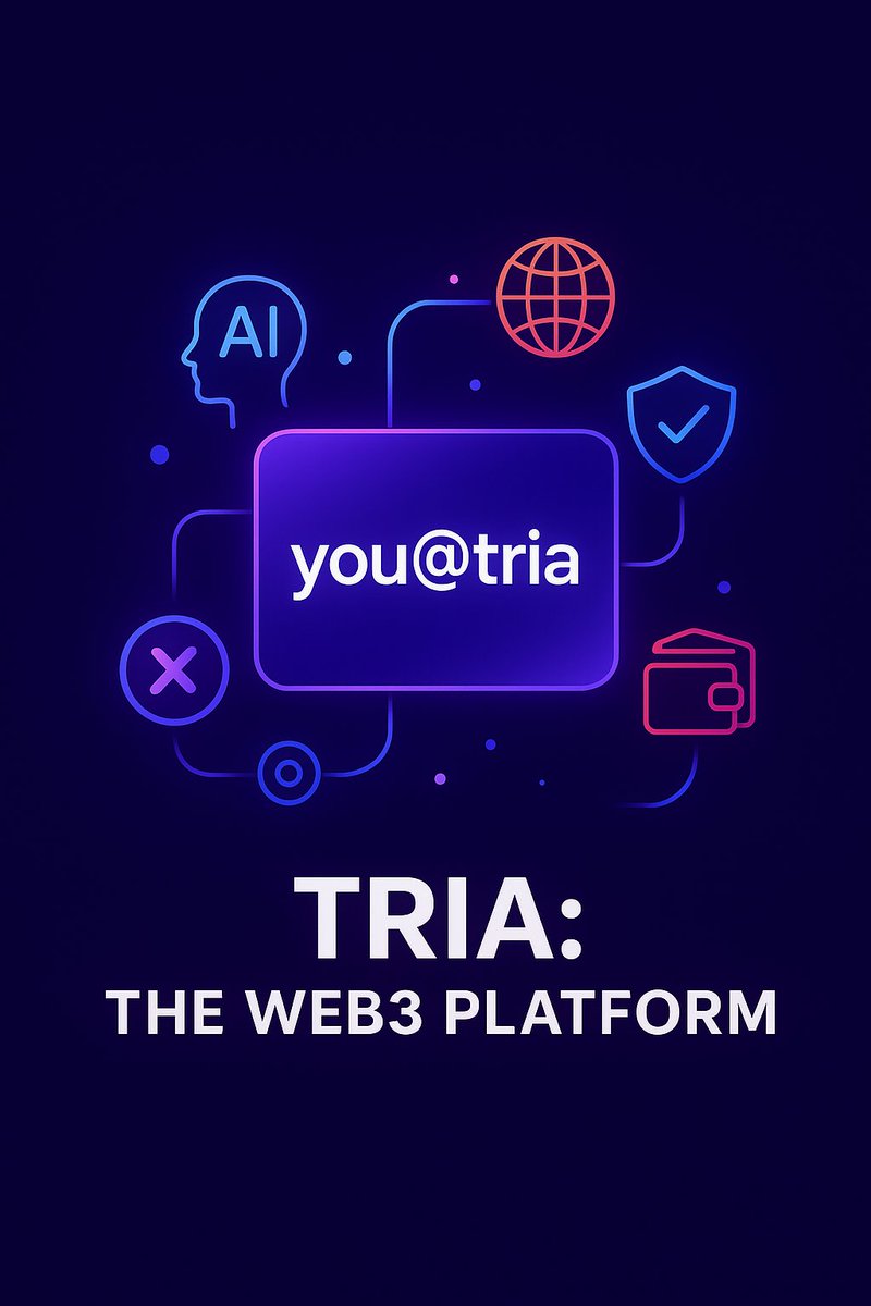 Nuskydaking's tweet image. TRIA ➢ THE FUTURE OF WEB3 FINANCE IS HERE.▼

➫◈The crypto world moves fast.
But Tria isn’t chasing trends, it’s building the rails of tomorrow.
Gasless swaps, multi-chain transfers, and seamless cross border use.
@useTria