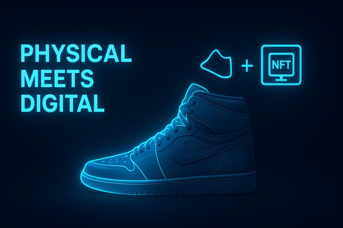 CDZofficial's tweet photo. 4️⃣ NFTs are going “phygital.”
Luxury brands, sneaker companies, and artists are linking NFTs to physical goods — proof of authenticity, limited editions, and access perks.
Owning one now means something. https://t.co/sqLxRSMj5v