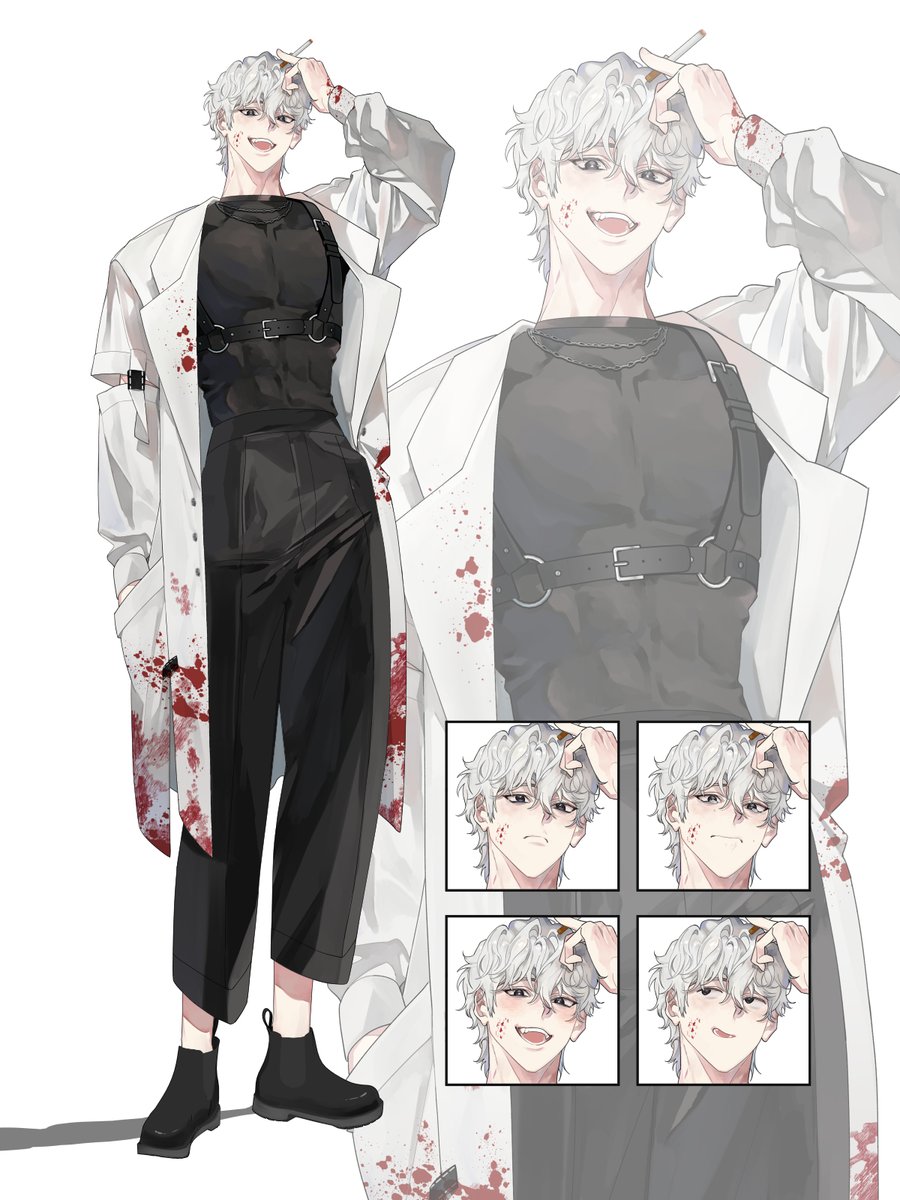 o.c
최근 1차 전신 그리는 게 취미 입니다. :)