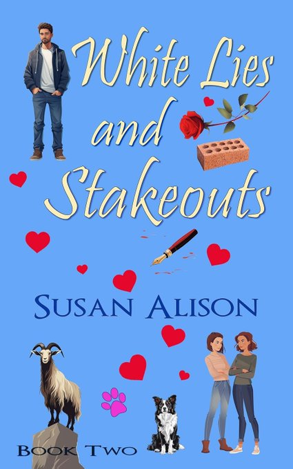 bordercollies's tweet photo. White Lies & Stakeouts: The 'White Lies' series Book Two - Romantic Comedy https://t.co/3PuD1XwW1g #romcom #romanticcomedy #novel #afflink #romance #romancenovels #romance #BookBoost #readers #romcomreader #romancereads #contemporaryromance #romancebooks #KU #freeonKU #LoveStory https://t.co/nPrbQydmta