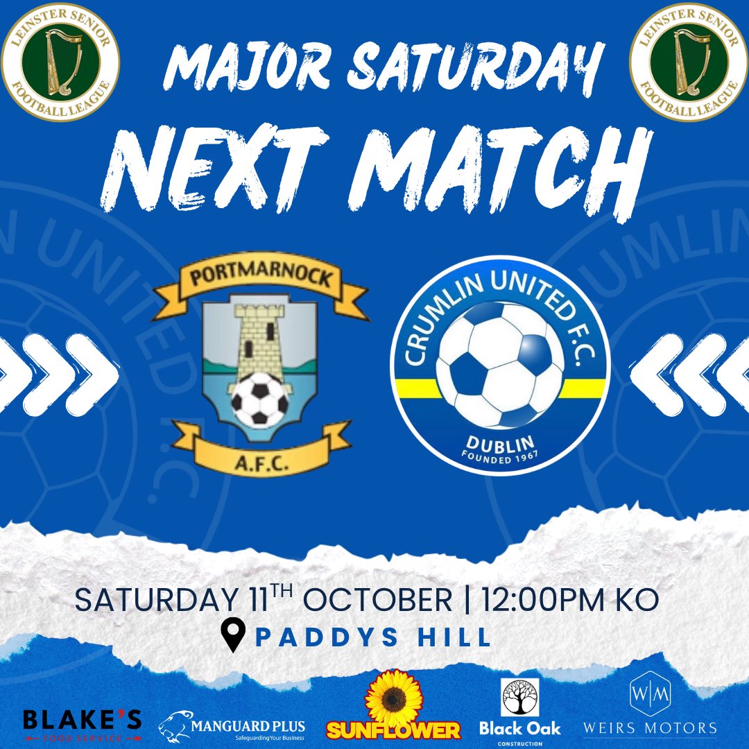 𝐅𝐫𝐢𝐝𝐚𝐲 &amp; 𝐒𝐚𝐭𝐮𝐫𝐝𝐚𝐲 
𝐒𝐞𝐧𝐢𝐨𝐫 𝐅𝐢𝐱𝐭𝐮𝐫𝐞𝐬 🔵⚪️

<a href="/AlQuinn2015/">LSL Live Update’s</a> <a href="/LSLLeague/">Leinster Senior League</a>