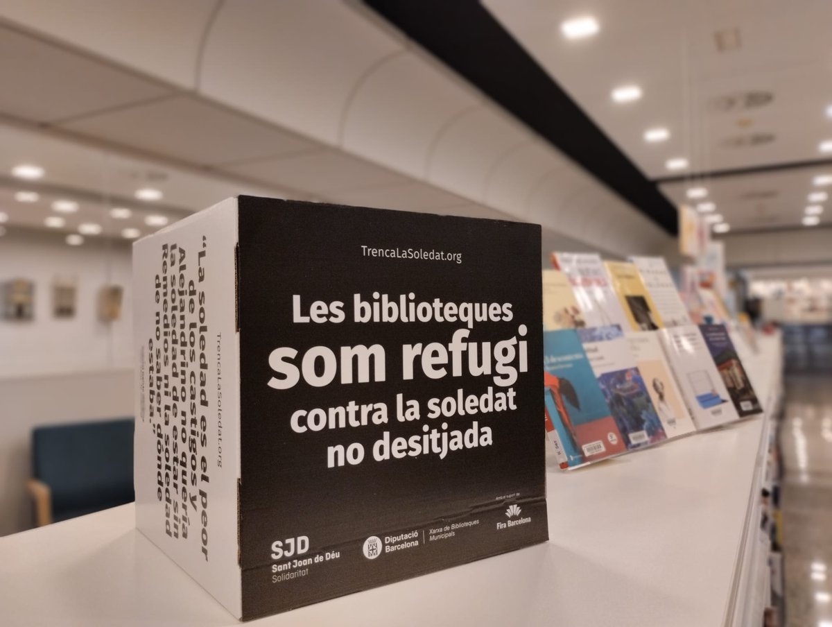 📅Del 13 al 19 d’octubre <a href="/solidaritatSJD/">Solidaritat Sant Joan de Déu</a> impulsa la Setmana contra la soledat no desitjada, i des de #bibliosmataró ens hi sumem!

Consulteu les activitats especials i les mostres documentals de #lapompeu #antonicomas i #lapopular de #Mataró.

🌟Participa, connecta, acompanya!