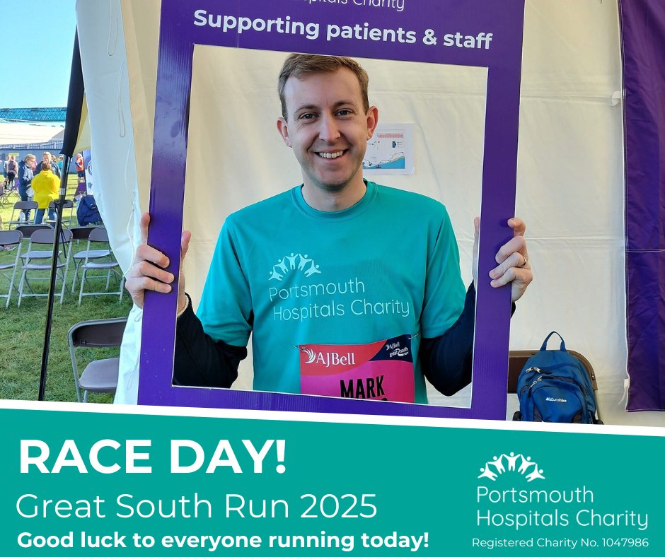 Today is the day! Good luck to everyone running the Great South Run today, including our runners. We are cheering you all on!