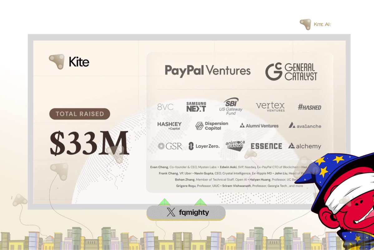 fqmighty's tweet image. Here’s Why You Should Pay Attention to Kite AI:

every once in a while, a project doesn’t just build for the future; it builds the future.
that’s Kite AI.

we’re entering the era of autonomous agents; digital entities that think, act, and transact on their own. 
but the internet…