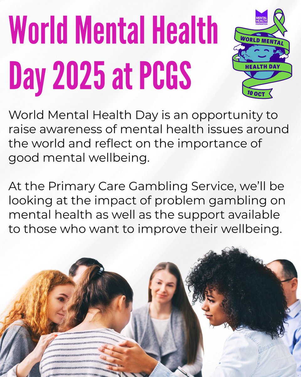 NHS Primary Care Gambling Service tweet media