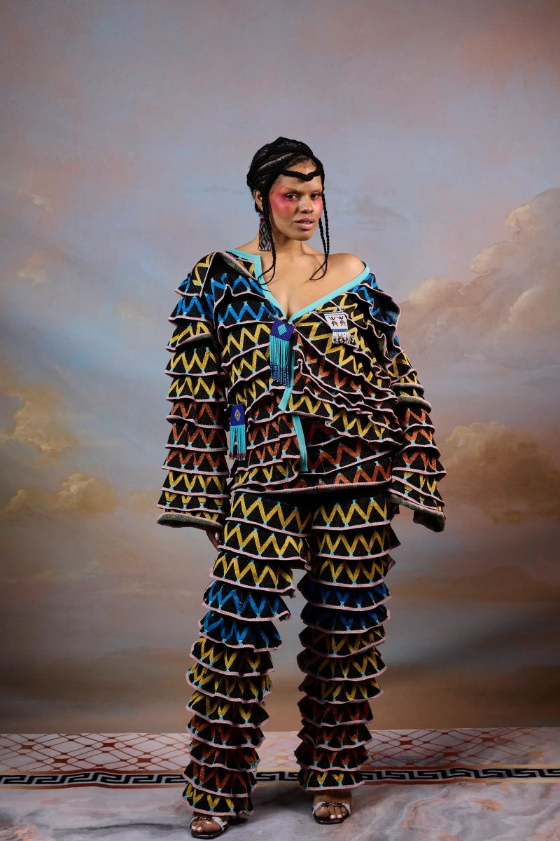 South African luxury fashion house @MaXhosa Africa unveiled its Spring/Summer 2025/26 collection, IZIPHO ZABADALA / GIFTS FOR THE ANCESTORS, at Paris Fashion Week, further asserting its position as a global ambassador for African craftsmanship and cultural storytelling. 

Visit