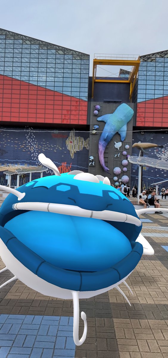 sushitaro3600's tweet image. 海遊館にヘイラッシャ置いてるトレーナーさん素敵👍
#ポケモンGO