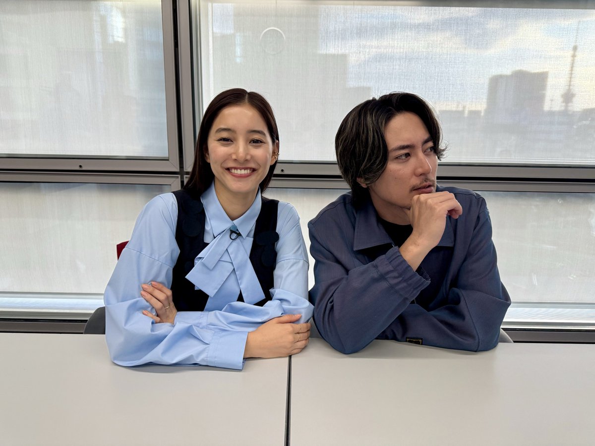 iiwaru_ntv's tweet image. /
#良いこと悪いこと
📢明日よる9時放送‼️
\
ただいま
#間宮祥太朗 さんと #新木優子 さんが
#日テレ を電波ジャック中📡⚡️
朝からたくさんの応援コメント
ありがとうございました💌
ただいま #newsevery. に出演中🫡
ぜひご覧ください!
#イイワル
#日本テレビ