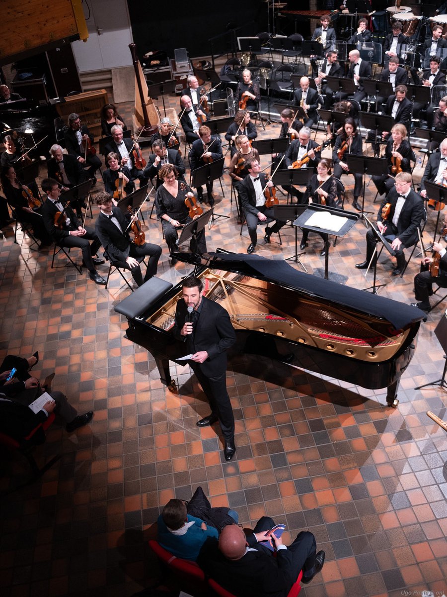 🎶🎤 Immense plaisir d’avoir retrouvé ce mercredi l’Orchestre National de Lille pour ce magnifique concert « Franco-Américain » dirigé par Joshua Weilerstein, et avec le grand pianiste Bertrand Chamayou en soliste invité pour un programme plein de joie, de swing, et d’émotions !