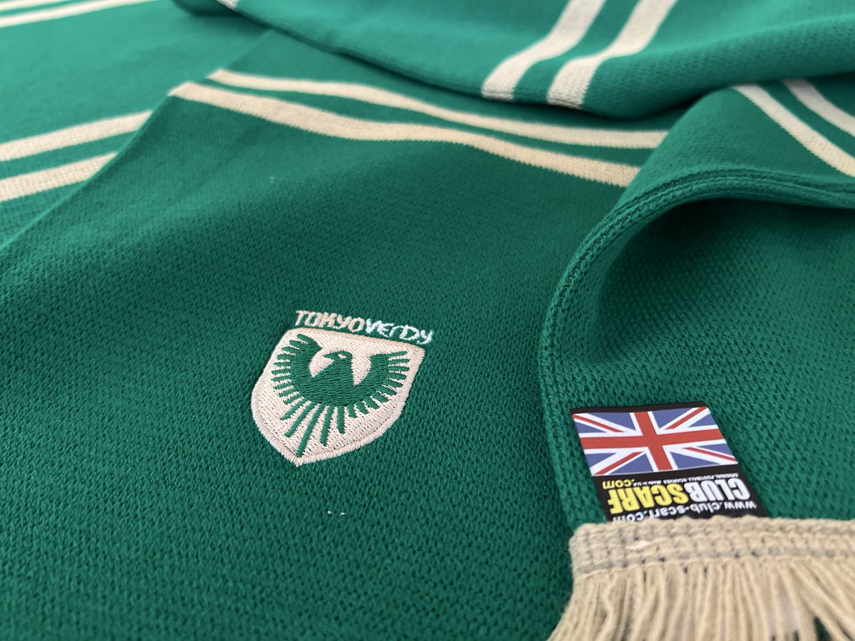 東京ヴェルディ のエンブレムが刺繍された #英国製 #レスターBAR
