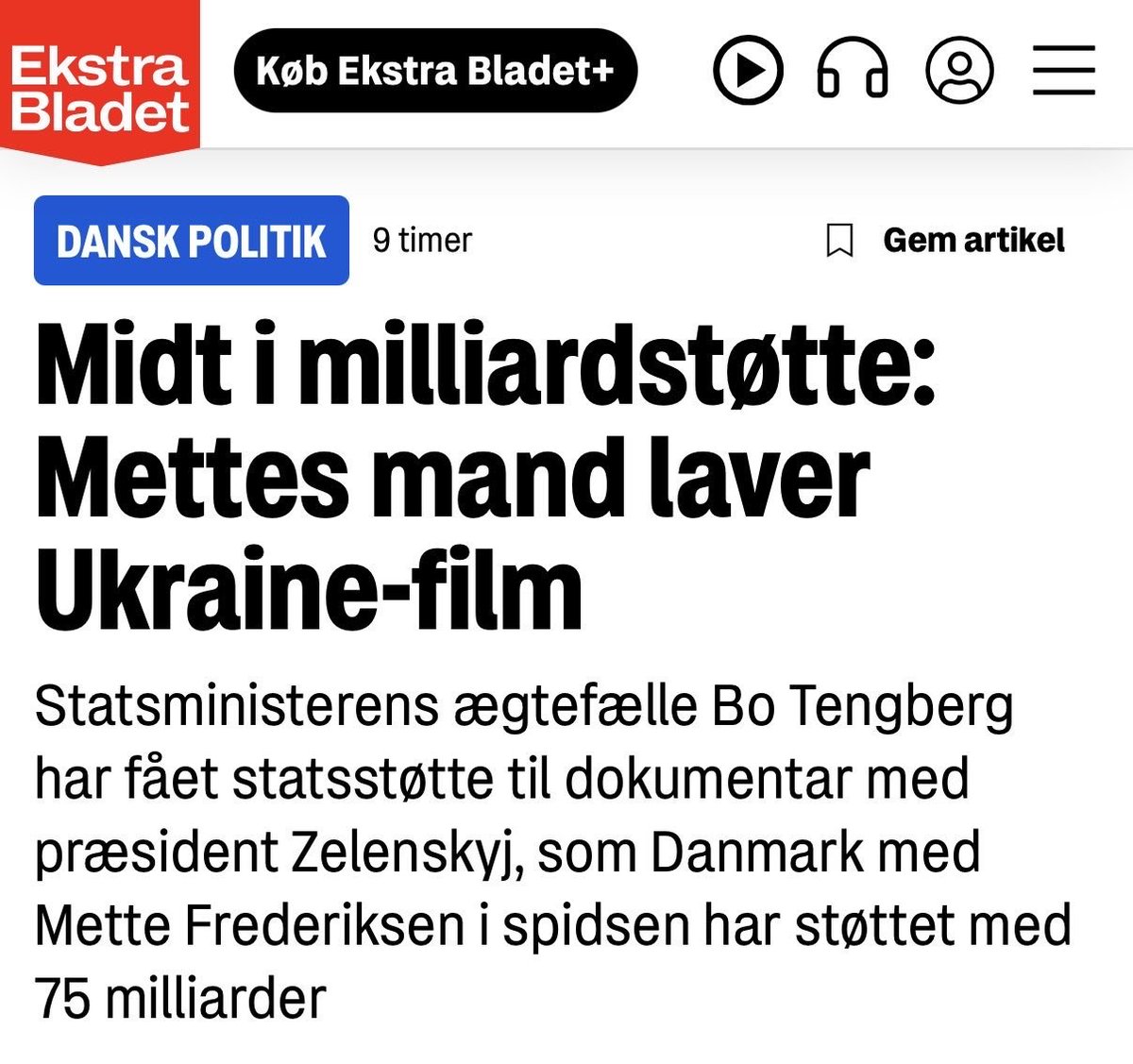 Danmark var verdens mindst korrupte land. Men så kom Mette Frederiksen. 
#dkpol