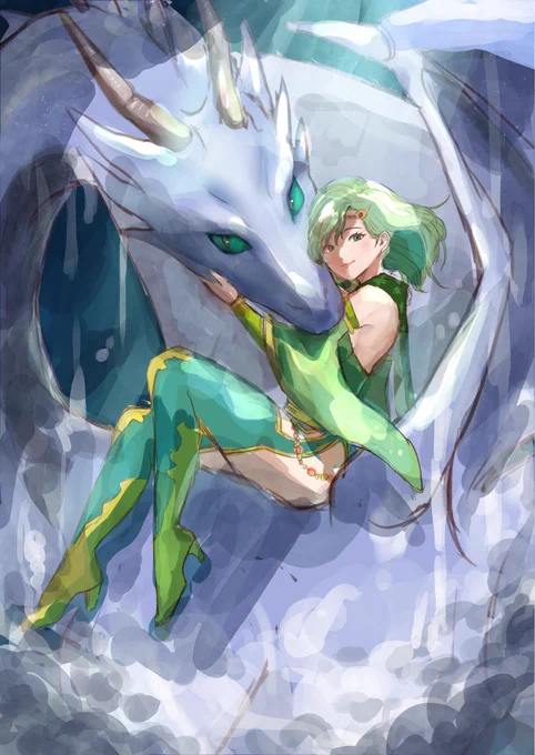 #これがこうなるから厚塗りは好き