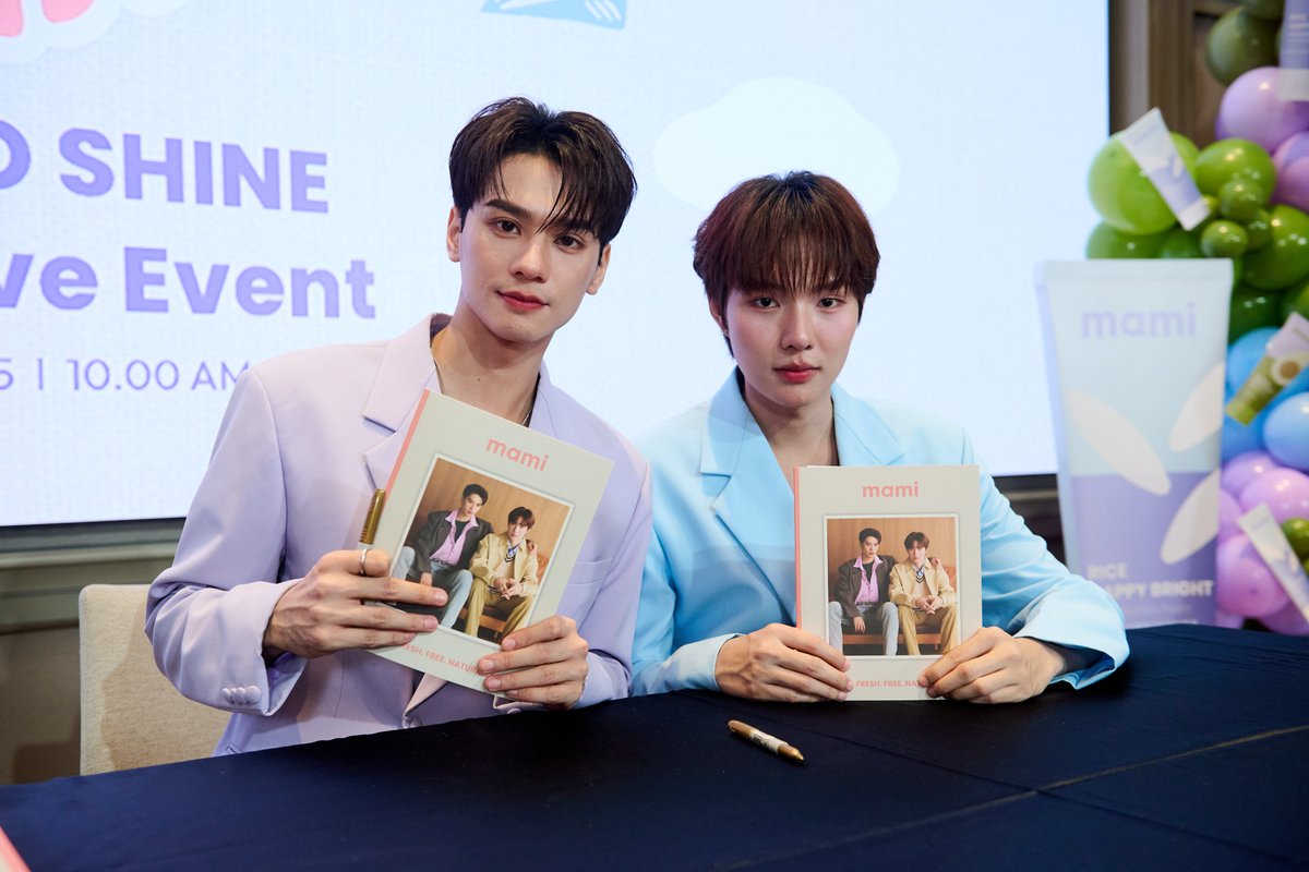 mamicosofficial's tweet image. รวมภาพบรรยากาศกิจกรรม
mami x Keng Namping🦆🐰💕
🌟mami TIME TO SHINE
Exclusive Event with KENG-NAMPING
พร้อมร่วมสัมผัสกับผิวสะอาดเนียนนุ่ม กับ mami Cleansing Foam 2 สูตรใหม่ล่าสุด
⏰เมื่อวันเสาร์ ที่ 27 กันยายน 2568 ที่ผ่านมา
.
ชมภาพเพิ่มเติม fb. mami มามิ…