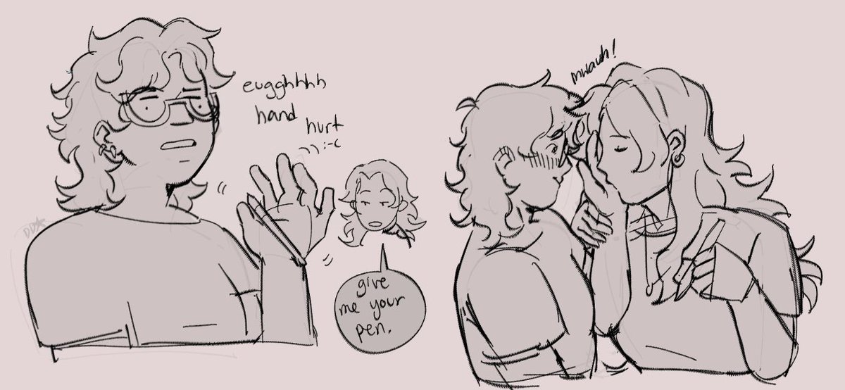 duckadenn's tweet image. my hand actually hurts rlly bad but no worries haley stardew valley will do something about it #shutterspeed