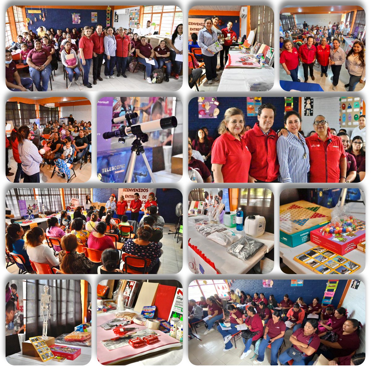 CuartoPoder_deT's tweet image. APOYO A LA EDUCACIÓN COMUNITARIA EN XICOTÉNCATL
cuartopoderdetamaulipas.com.mx/2025/10/09/apo…
Mariela López Sosa, Presidenta Municipal, acompañada de Roberto Villarreal Danwing, coordinador territorial de Tamaulipas de CONAFE; María del Carmen Sánchez, coordinadora académica, y María Guadalupe Mo...