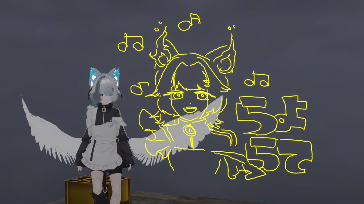 ItsukitanVR's tweet photo. 久々にVRCログインした
ぽぴ横で歌ってた人勝手に描いた
#VRChat https://t.co/JcMJVf3mSw