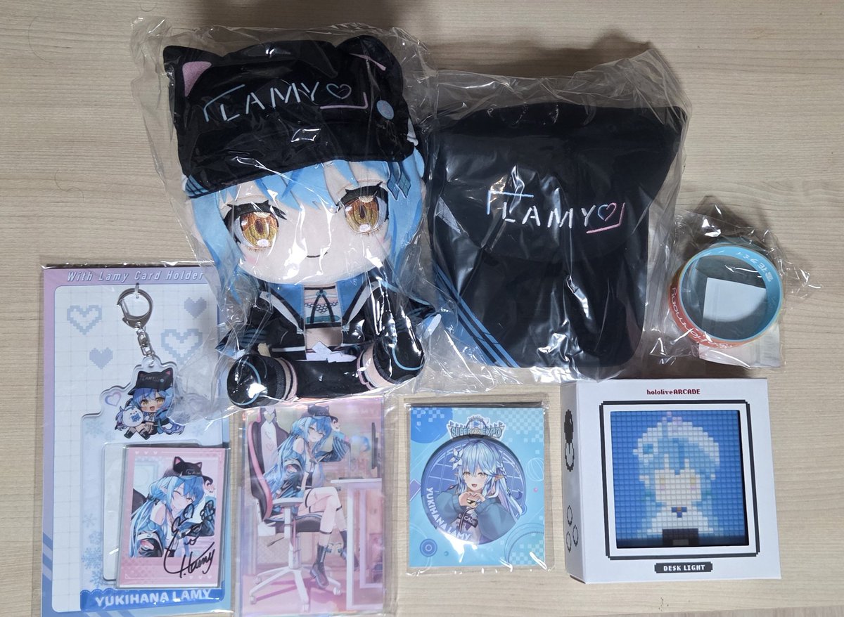 ホロライブ 雪花ラミィ 活動4周年記念グッズ 雪花ラミィ – hololive