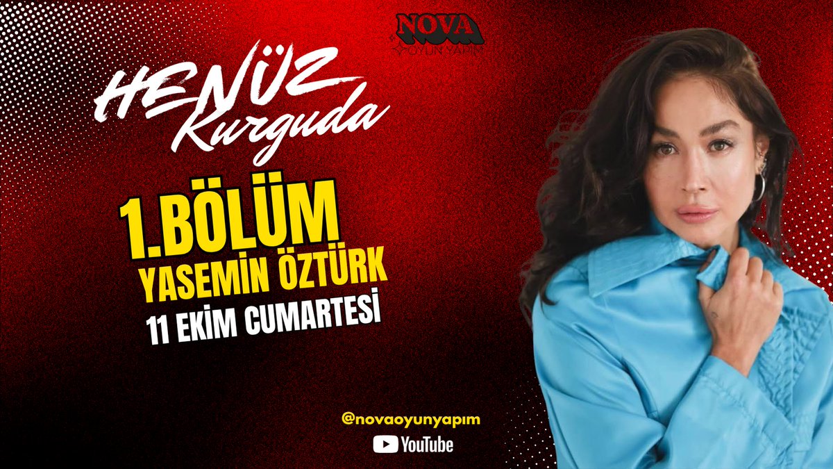 Henüz Kurguda  #youtube kanalımızda başlıyor.
Hazırlıklar eksik, stüdyo karışık…
Ama kamera bir şekilde kayda giriyor —
ve ilk bölümde Yasemin Öztürk içeri giriyor.

Henüz Kurguda 1.Bölüm Fragmanı youtu.be/8ZliEDl13Ws?si… <a href="/YouTube/">YouTube</a> aracılığıyla

#HenüzKurguda #YaseminÖztürk