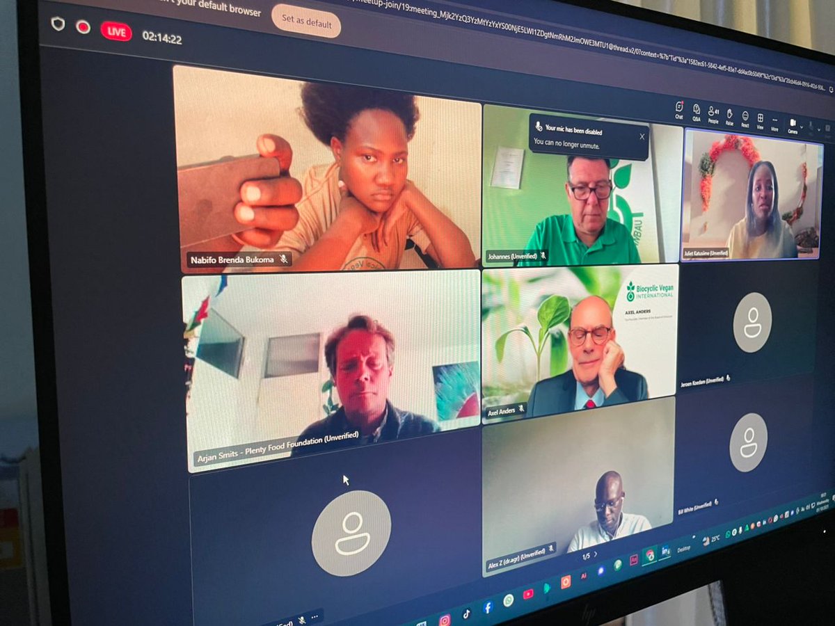 Exciting news! Our online seminar on Biocyclical-Vegan agriculture in Africa was a huge success! If you missed it, catch up on the insightful discussions and presentations on our YouTube channel. Link youtu.be/vj9e8vfpc2Y?si…