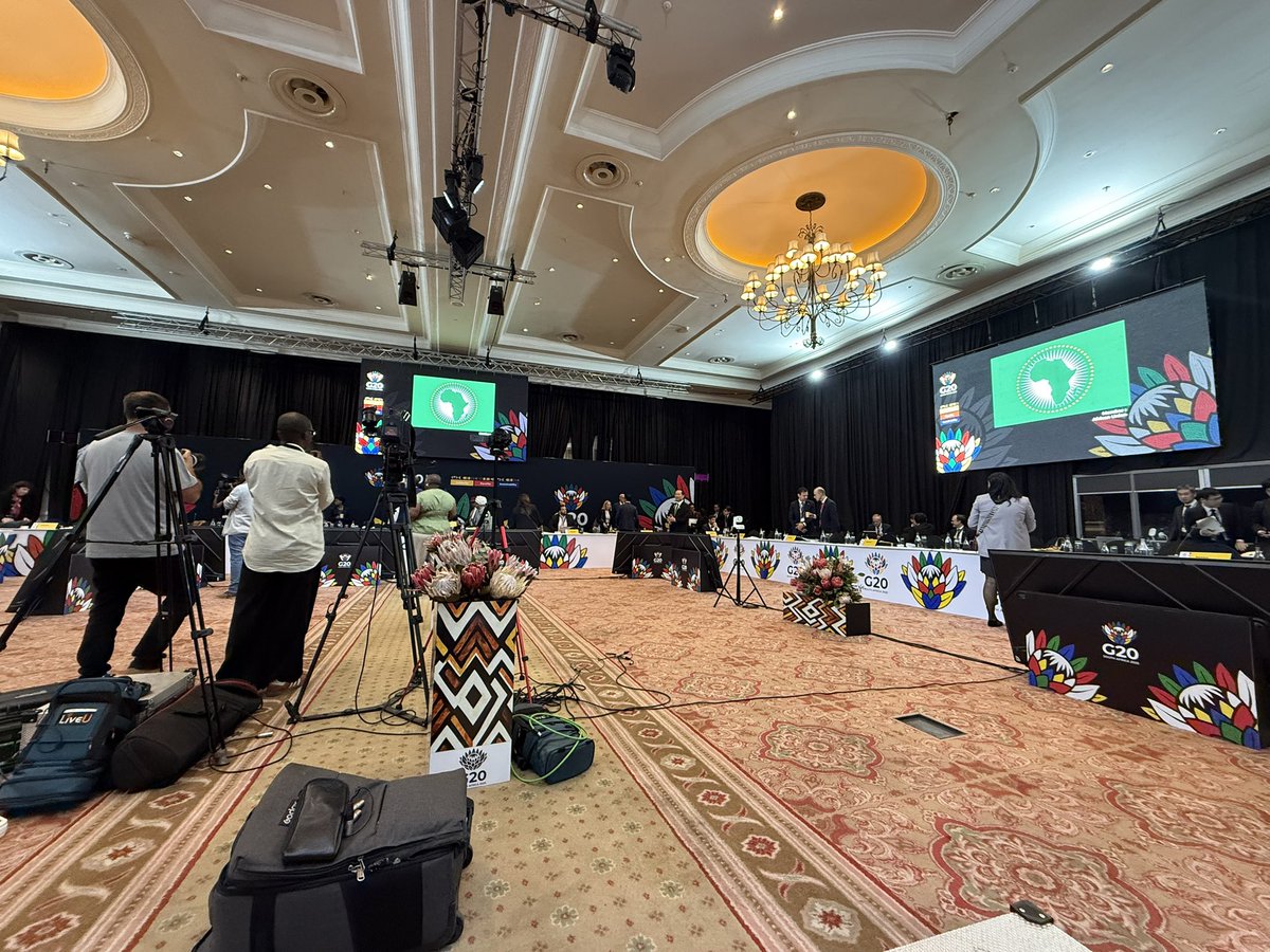 The G20 Ministerial Meeting is about to get underway in Gqeberha. The most powerful and influential trade and finance leaders have come together to tackle global debt, growth, and climate finance #sabcnews