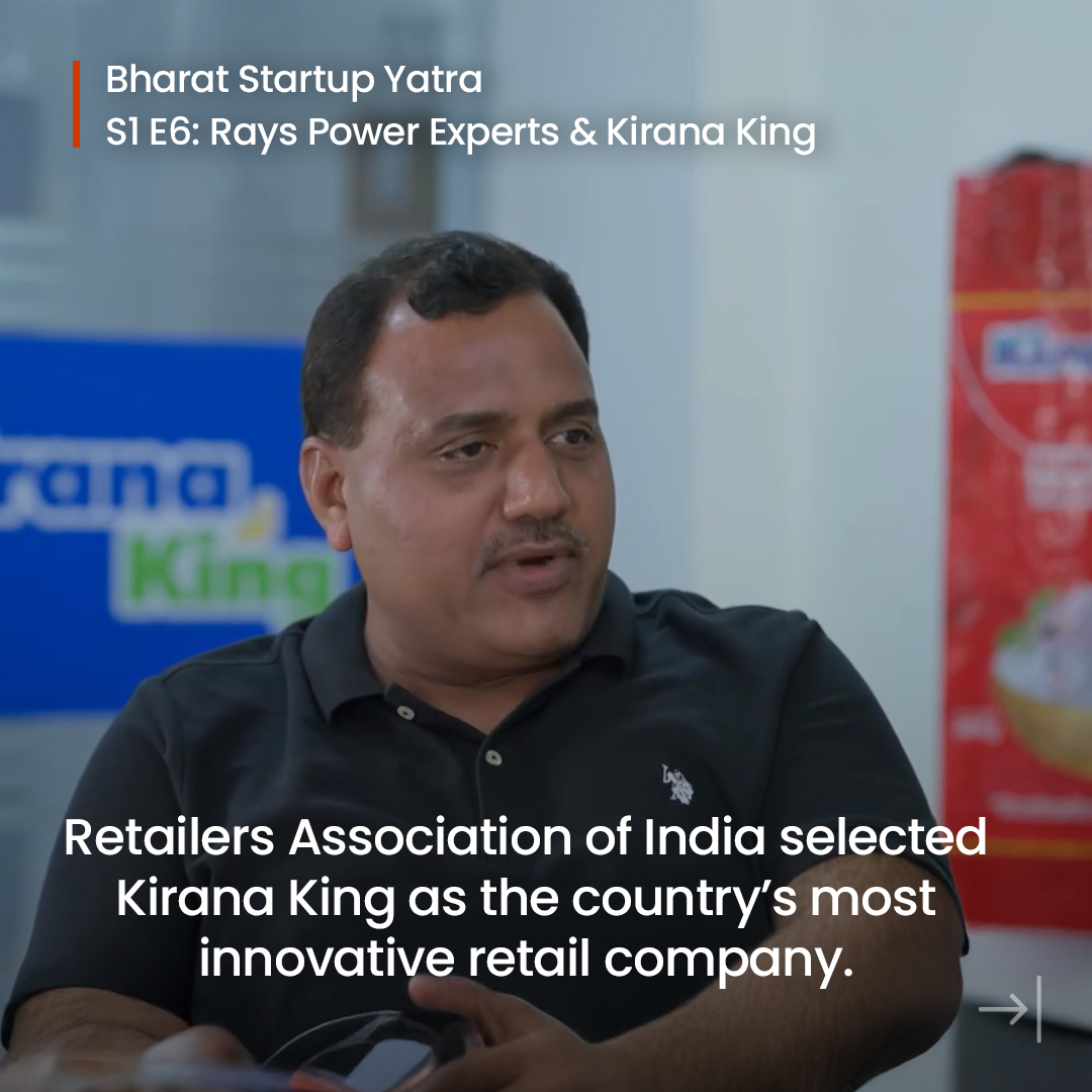 bharatstartpytr's tweet image. From lighting up homes to streamlining the retail chain, here are two startups that are driving transformation from the ground up. Watch Bharat Startup Yatra Season 1 on Amazon MX Player: tinyurl.com/5fe2tuhz. 
 
Rays Power Experts is bringing solar energy to millions, while…