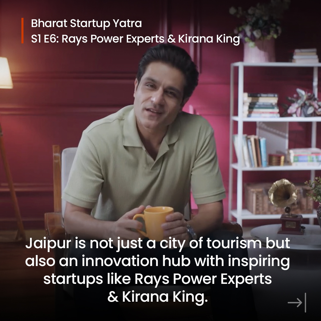 bharatstartpytr's tweet image. From lighting up homes to streamlining the retail chain, here are two startups that are driving transformation from the ground up. Watch Bharat Startup Yatra Season 1 on Amazon MX Player: tinyurl.com/5fe2tuhz. 
 
Rays Power Experts is bringing solar energy to millions, while…
