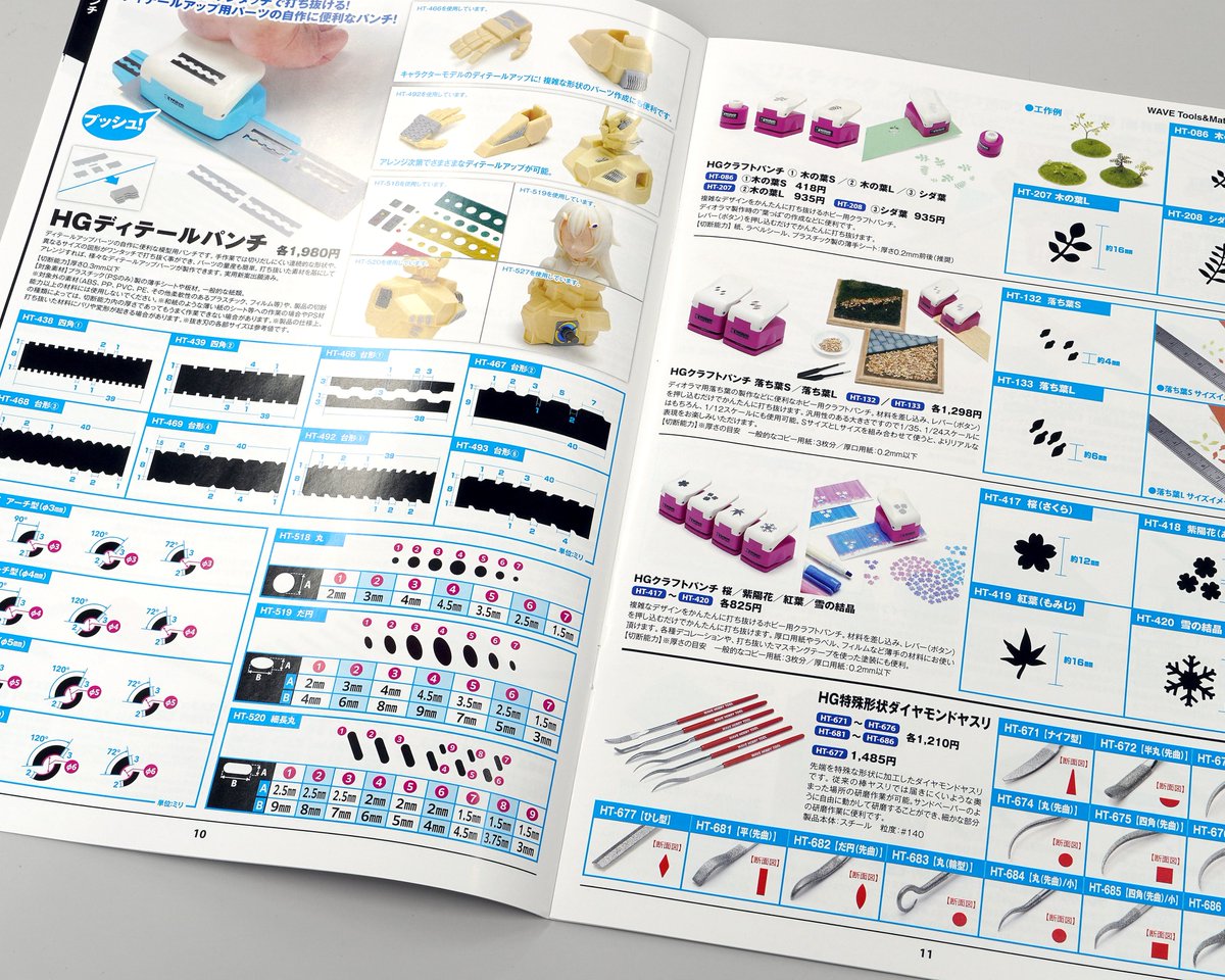 wave_corp's tweet image. ウェーブ工具材料カタログ2025-2026完成しました!
全24ページ、2025年8月時点で発売中の工具・材料を掲載。10月18日(土)〜19日(日)第63回 全日本模型ホビーショーから【無料配布】します! ぜひ会場でお手に取ってご覧ください。hobby-wave.com/events/hs2025/ #全日本模型ホビーショー