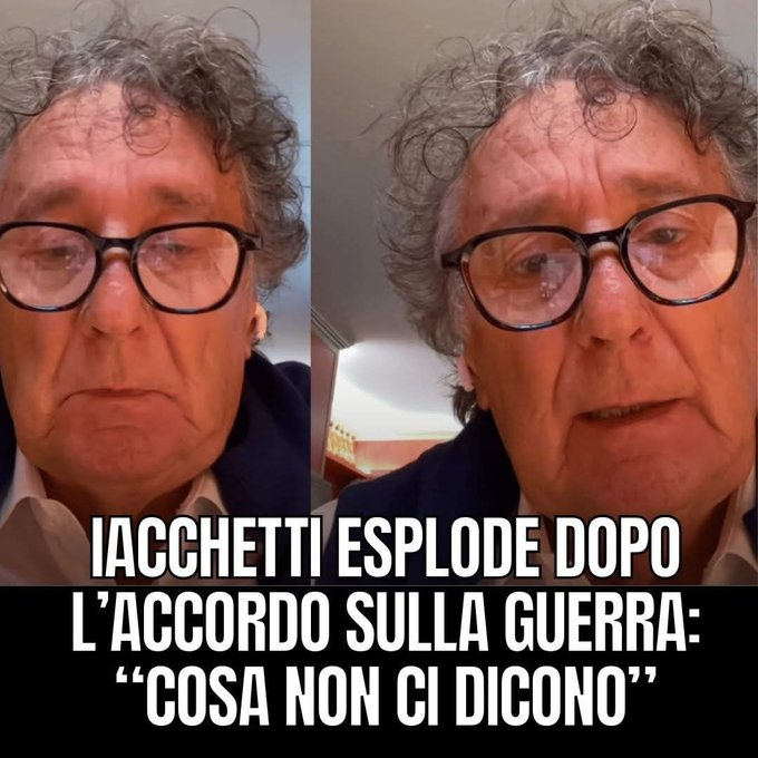 Povero Iacchetti, fare comunella contro Israele gli stava portando visibilità per il suo libro, ora come farà a vendere?