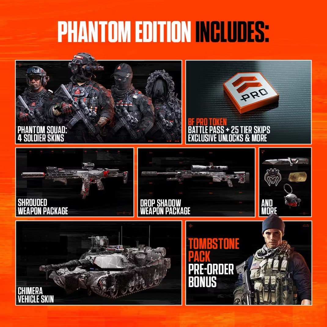 GonerWrld's tweet image. 🔥 BF6 PHANTOM EDITION CODE GIVEAWAY 🔥

To celebrate the global release of @Battlefield 6 tomorrow,

 I'm giving away some phantom edition codes for both Steam and PS5. LIVE DROPS ON RELEASE 

How to enter:

🔁 Follow me
❤️ Like this post

Winners will be chosen By NOON CST!