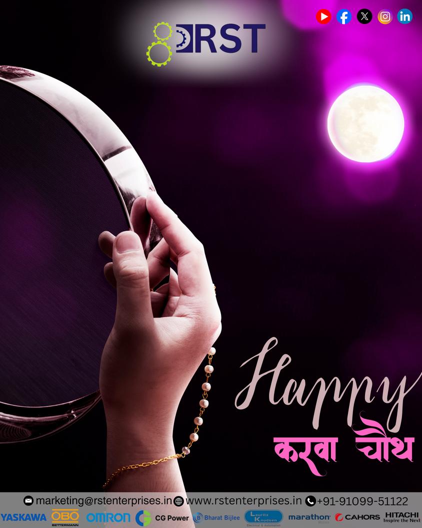 RST1495588's tweet image. Just as precision keeps our systems running perfectly, may this #KarvaChauth strengthen the bond of love and harmony.
Warm wishes from all of us at RST Engineering. 💫🔧

#RSTEngineering #RSTEnterprises #EngineeringTogetherness