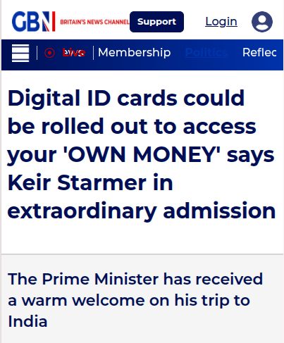 Digital ID isn’t about 'security' or 'convenience', it’s about control. Once the system's in place, they'll decide if and when you're allowed to spend.