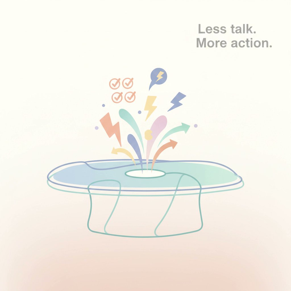routinehq's tweet image. Ready to kill endless meetings and get back to building? 🚀
The future isn’t just "fewer calls": it's less blah, more done. Real progress happens when you shift from talking about work... to actually working.
Are you actually moving things forward, or just moving slides?…