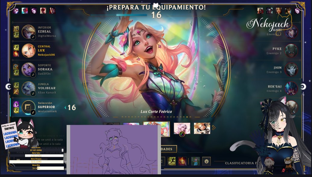 Dibujando y loleando
twitch.tv/nekojack96_
twitch.tv/nekojack96_
twitch.tv/nekojack96_