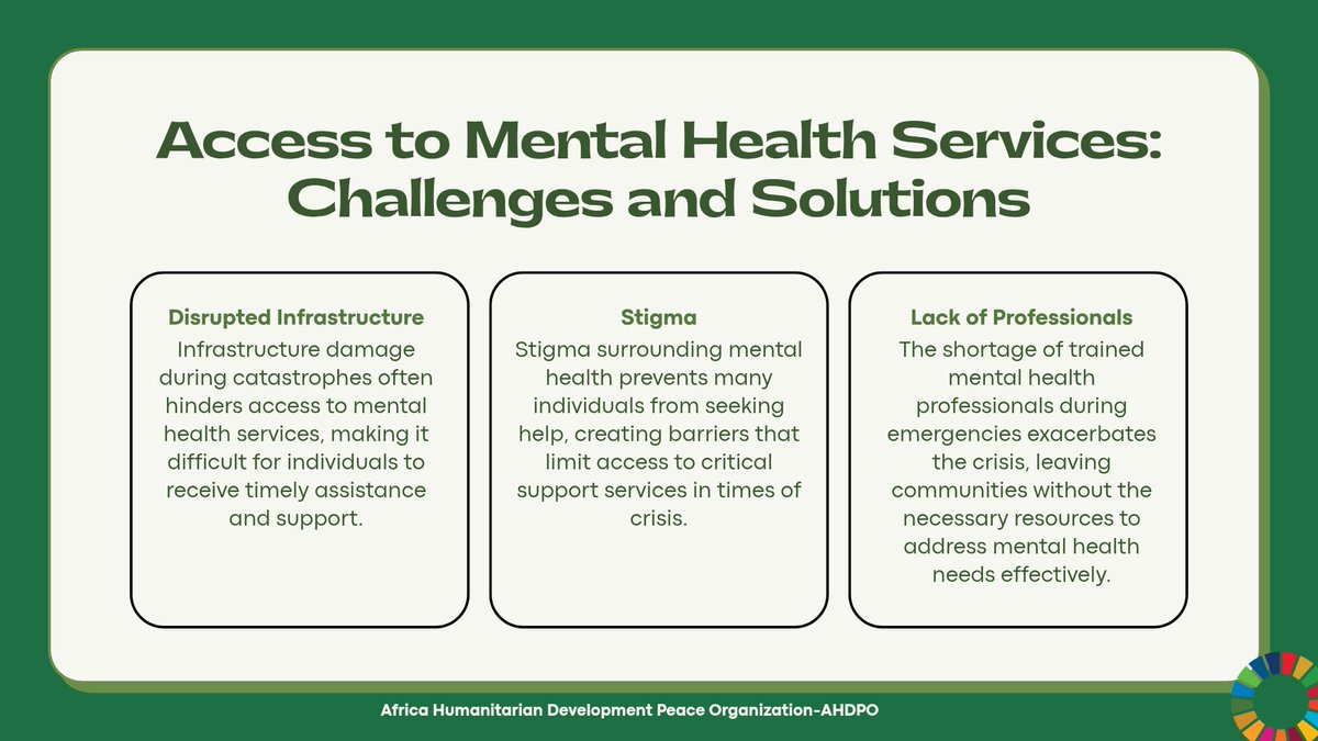 ahdpongo's tweet photo. World Mental Health Day 2025 shines a spotlight on the critical intersection of mental health and emergencies, a reality felt acutely in vulnerable African communities facing conflict, disaster, and displacement. 
#WorldMentalHealthDay #MentalHealthInEmergencies #AHDPO https://t.co/GYNFeYnMIN