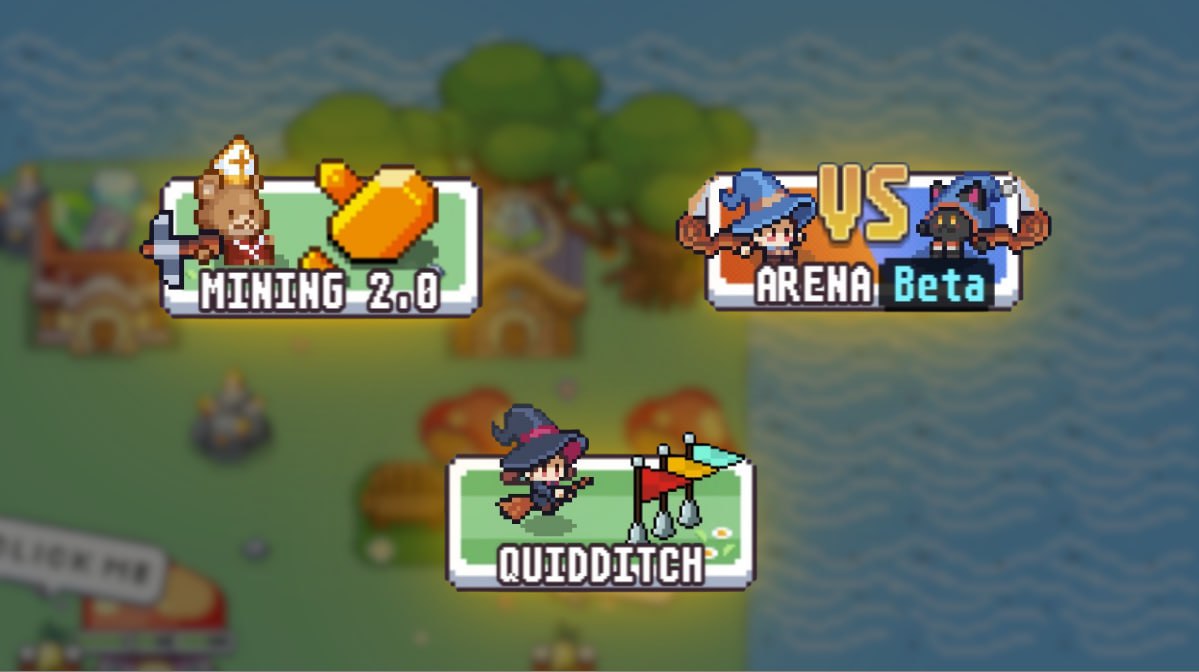 More Ways to play.
More Ways to earn.
More fun for every Wizard out there.

What’s the first world you dive into when you launch Wizzwoods ?