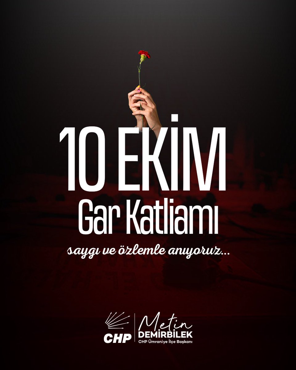 Barış talebini dile getirenlerin susturulmaya çalışıldığı o karanlık günde, Ankara Garı’nda yitirdiğimiz canları unutmadık. 

Onların düşleri ve barış umudu hâlâ yolumuzu aydınlatıyor.
#10Ekim