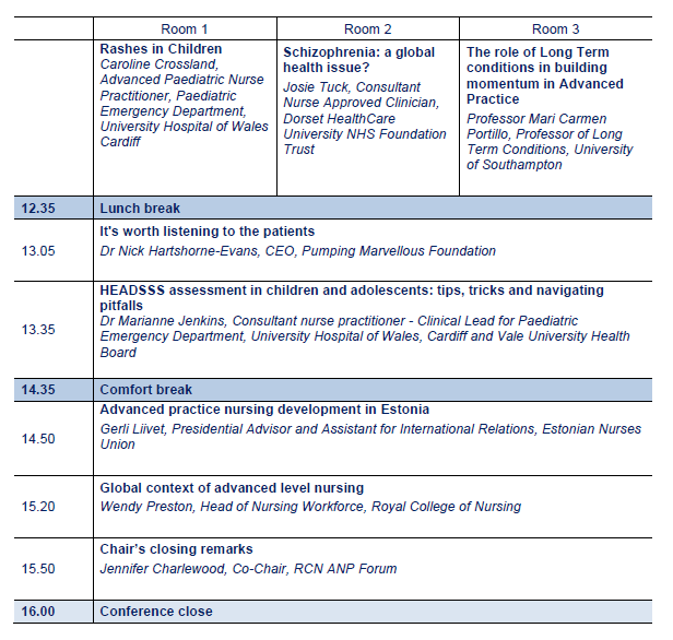 AcpKatie's tweet photo. Looking forward to a great day with the @theRCN Advanced Nurse Practitioner annual conference. Here is the agenda 👇 #rcnanp25 #anp25 https://t.co/FZ8E8GJThA