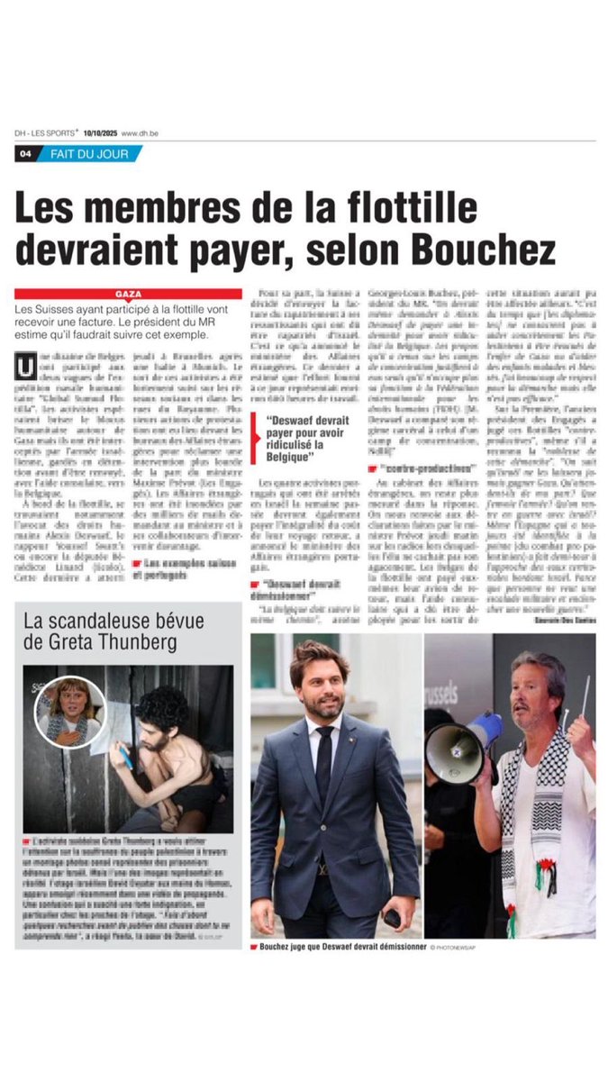 GLBouchez's tweet image. 😡 L’attitude et les propos tenus par les membres de cette flottille, alias « la croisière selfie », démontre une chose: leur haine d’Israël est bien plus importante que leur amour de la Palestine. Raison pour laquelle leur mobilisation n’est pas constructive et porteuse de paix.…